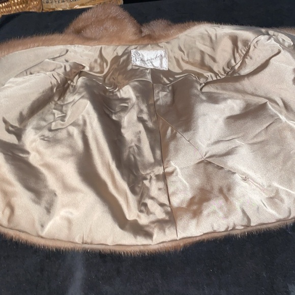 Women’s VTG Possible Mink SCHUMACHER FUR CO. PORTLAND, ORE Fur Stole Shawl Wrap - Picture 13 of 13